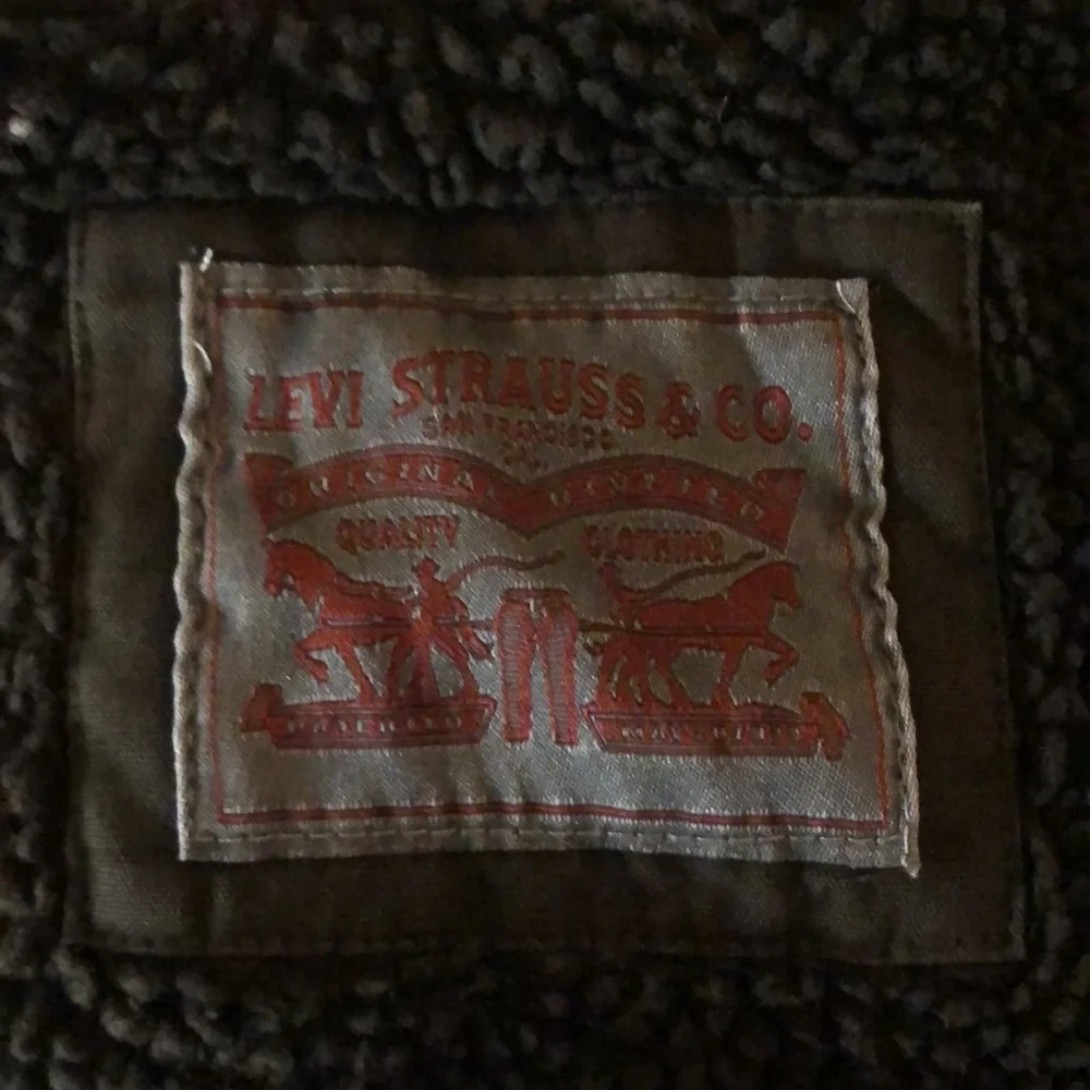 Levi’s hooded trucker jacket with Sherpa lining